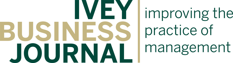 Ivey Business Journal: improving the practice of management